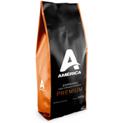 Café Torrado em Grãos América Premium 500G - Intercoffee