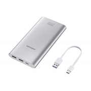 Power Bank Samsung 10.000mAh Fast Charge USB Tipo C - EB-P1100CSPGBR / EB-P1100CPPGBR