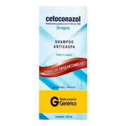 Shampoo Cetoconazol 20mg/ml Genérico 100ml