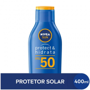 2 Unidades Protetor Solar Nivea Sun Protect & Hidrata Fps50 400ml