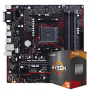 Kit Upgrade Asus Prime B450M Gaming/BR + Processador AMD Ryzen 5 5600x