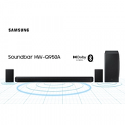Soundbar Samsung 11.1.4 Canais Dolby Atmos Acoustic Beam Sincronia Sonora e Alexa Integrado - HW-Q950a