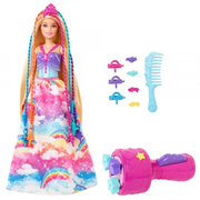 Boneca Barbie Dreamtopia Mattel - Princesa com Tranças Mágicas