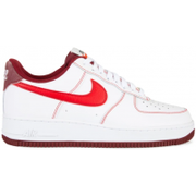Tênis Nike Air Force 1 '07 "First Use" White Team Red - Masculino