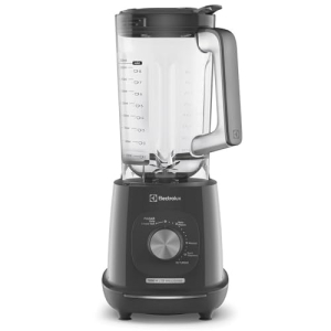 Liquidificador Electrolux 1500W 3,2L Pulsar 3 em 1 15receitas pre-programadas Efficient com TriForce 15 Velocidades Cinz