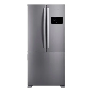 Geladeira Com Freezer Inverter Brastemp Bro85mk Con Capacidad De 559l Inox