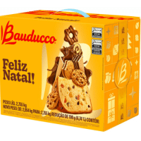 Imagem da oferta Cesta de Natal Grande Bauducco - 3 Unidades