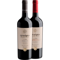 Imagem da oferta Kit Vinhos Ermínia Perini: 1 Merlot + 1 Merlot & Cabernet Sauvignon - 750ml