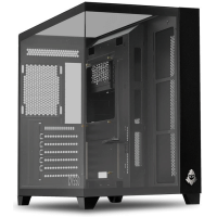 Imagem da oferta Gabinete Gamer Mancer CV550 Mid-Tower Lateral de Vidro Preto MCR-CV550-BK