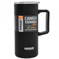 Imagem da oferta Caneca Térmica Exeway 510ml Preta