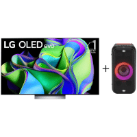 Imagem da oferta Combo Smart TV LG Oled Evo C3 65 Polegadas 4K, 2023 + Caixa de Som Portátil LG Xboom Partybox Xl5