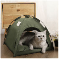 Imagem da oferta Casinha para gato Army green S 35x35cm