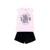 Imagem da oferta Conjunto Infantil Menina com Estampa de Ursinho Brandili