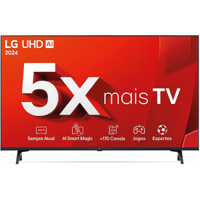 Imagem da oferta Smart TV 4K 43" LG UHD 43UT8000 Processador α5 Ger7 AI Alexa/Chromecast