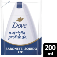 Imagem da oferta Refil Sabonete Líquido Corporal Dove Nutrição Profunda com 200ml