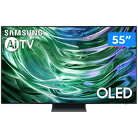 Imagem da oferta Smart TV 55" 4K OLED Samsung 55S90DA 144Hz Wi-Fi Bluetooth com Alexa 4 HDMI 2 USB