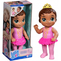 Imagem da oferta Boneca Princesa Bailarina Baby Alive Bebê de Cabelos Castanhos em plástico 26cm