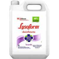 Imagem da oferta Lysoform Lavanda Desinfetante Líquido Limpeza Pesada e Eficiente 5L