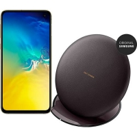 Imagem da oferta Smartphone Samsung Galaxy S10e + Carregador Sem Fio Premium Afc - Preto (2 Posições)