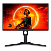 Imagem da oferta Monitor Gamer AOC 24.5" Wide 240Hz Full HD 0.5ms DisplayPort e HDMI 119,9% sRGB HDR 10 FreeSync Premium VESA - 25G3ZM