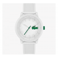 Imagem da oferta Relógio Lacoste Masculino Borracha Branco 2011315