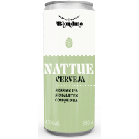 Imagem da oferta Cerveja Blondine Nattue Session Ipa sem Gluten Lata - 350ml