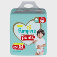 Imagem da oferta Fralda Infantil Pampers Premium Care Pants Tam XXXG - 54 Unidades