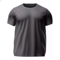 Imagem da oferta Camiseta Masculina Plus Size Básica Lisa Grande Dry Fit Fria