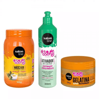 Imagem da oferta Kit Cachos Definidos Restaurados e Nutridos Salon Line