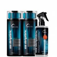 Imagem da oferta Kit Truss Uso Obrigatorio Limpeza Suave e Acao Anti Frizz (3 Produtos)