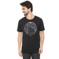 Imagem da oferta Camiseta de Algodão Masculina Eco Canyon Mundi Preta