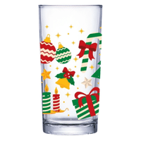 Imagem da oferta Copo Long Drink Decorado Natal 255ml Ruvolo