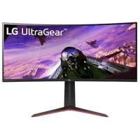 Imagem da oferta Monitor Gamer LG Ultragear LG 34" Curvo LED WQHD UltraWide 160Hz 1ms DisplayPort e HDMI AMD FreeSync Premium HDR10 99% sRGB - 34GP63A-B