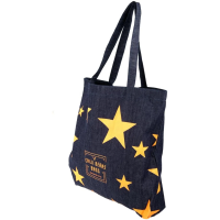 Imagem da oferta Bolsa Saco Feminino Chilli Beans Jeans Star Laranja BG.TT.0074.6011