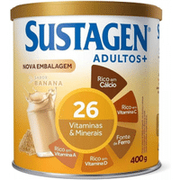 Imagem da oferta Complemento Alimentar Sustagen N&E Adultos+ Sabor Banana - Lata 400g