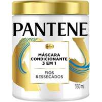 Imagem da oferta Máscara Pantene Pro-Vitaminas 3 em 1 Condicionante - 550ml