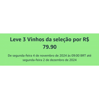 Imagem da oferta Leve 3 Vinhos da seleção por R$ 79.90