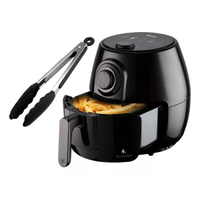 Imagem da oferta Fritadeira Air Fryer Elétrica 4 Litros 1350w com Pegador Inox - Veronna Home