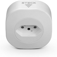 Imagem da oferta Steck Tomada Inteligente Steck Ambiente Conectado Wi-Fi 10A Bivolt Branco