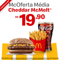 Imagem da oferta McOfertas Cheddar McMelt