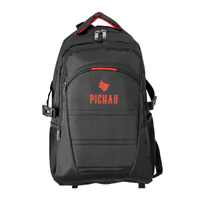 Imagem da oferta Mochila  Asterion Preto e Vermelho PG-ASTE-BK01