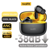 Imagem da oferta Fone de Ouvido Sem Fio Realfit F3 ANC Cancelamento de Ruído Ativo