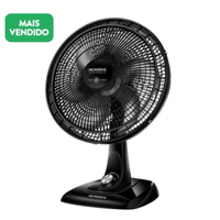 Imagem da oferta Ventilador de Mesa Mondial 6 Pás Super Power Preto VSP-40-B - 40cm 220V