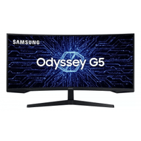 Imagem da oferta Monitor Gamer Samsung Odyssey G5 34"  UWQHD - LC34G55TWWLM