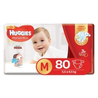 Imagem da oferta Fraldas Huggies Supreme Care Hiper M 80 Unidades