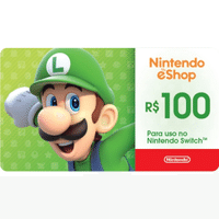 Imagem da oferta Giftcard Nintendo Cash - R$100