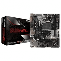 Imagem da oferta Placa-Mãe ASRock B450M-HDV R4.0 AMD AM4 Micro ATX DDR4 Preto - 90-MXB9N0-A0UAYZ