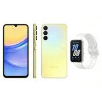 Imagem da oferta Smartphone Samsung Galaxy A15 128GB 4GB Tela 6.5" + Smartband Galaxy Fit 3