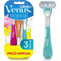 Imagem da oferta Aparelho de Depilação Gillette Venus Tropical - 3 unidades