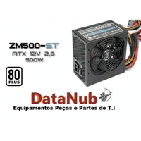 Imagem da oferta Fonte Atx Zalman 500W 80 Plus Silver para PC-Desktop